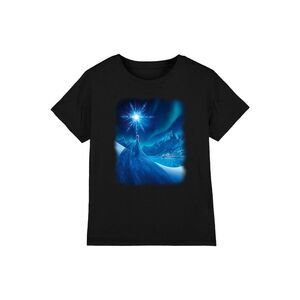 Frozen Childrens/Kids Magical Light Elsa T-Shirt / Black